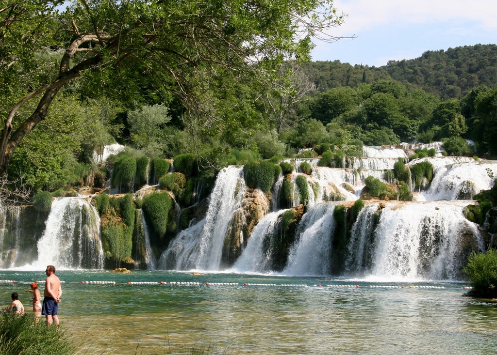 Krka National Park falls - Kornati Yacht Rally © Maggie Joyce